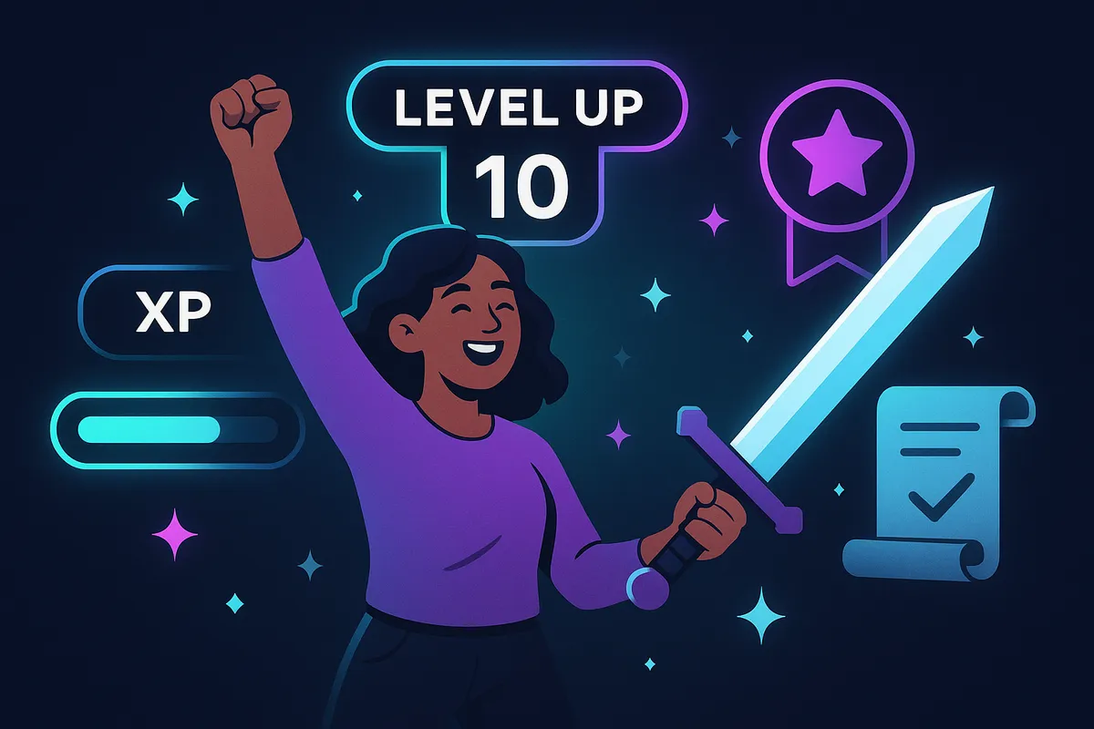 Checklist reimagined as RPG quests and loot